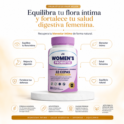 Probiótico Premium para mujer